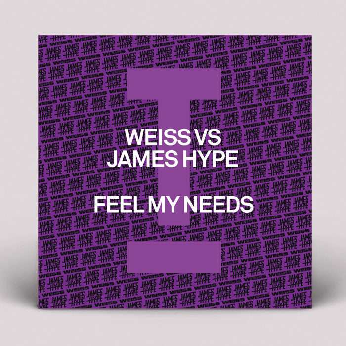 Weiss Vs James - Hype Feel My Needs [White Purple & Black Splatter Effect Vinyl]