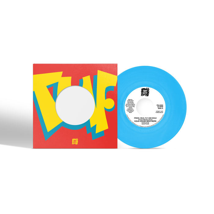 The Cold Crush Brothers - Fresh, Wild, Fly And Bold [7" Blue Ice]