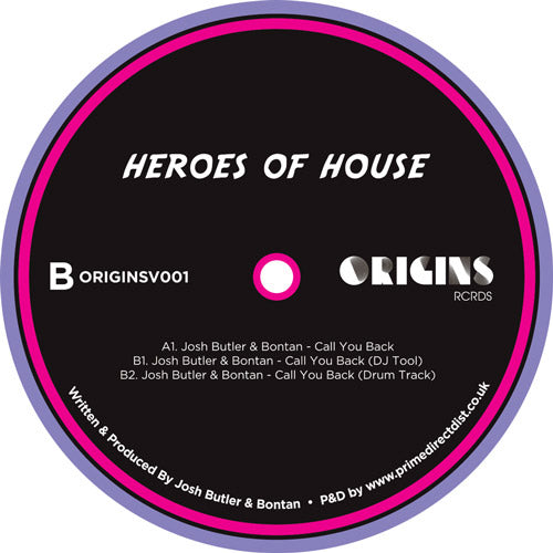 Josh Butler & Bontan - Call You Back