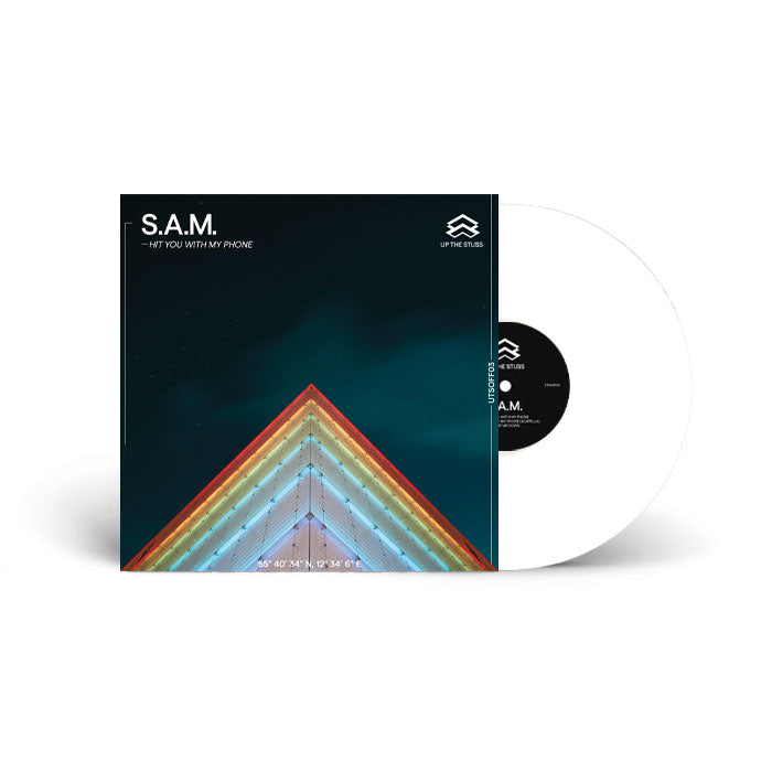 S.A.M. - Hit You With My Phone [White LP]