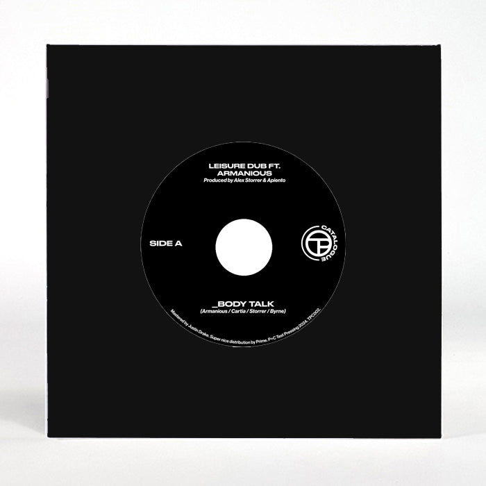 Leisure Dub Featuring Armanious - Body Talk / Body Talk (System Mix) Test Pressing Catalogue