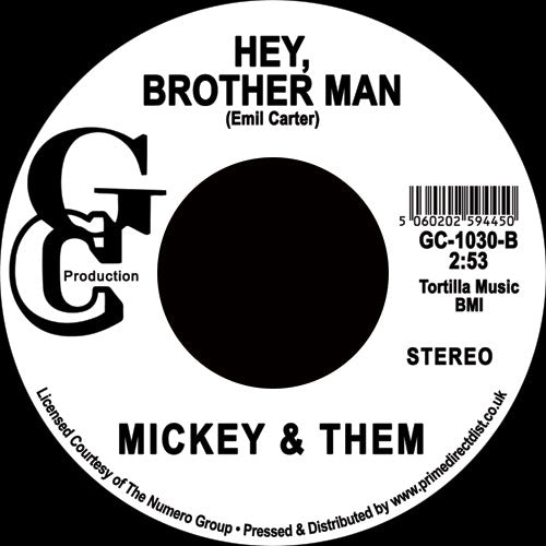 Mickey & Them - U.F.O. / Hey, Brother Man [7" Vinyl]