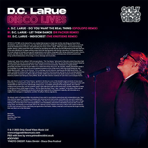 D.C. LaRue - Disco Lives