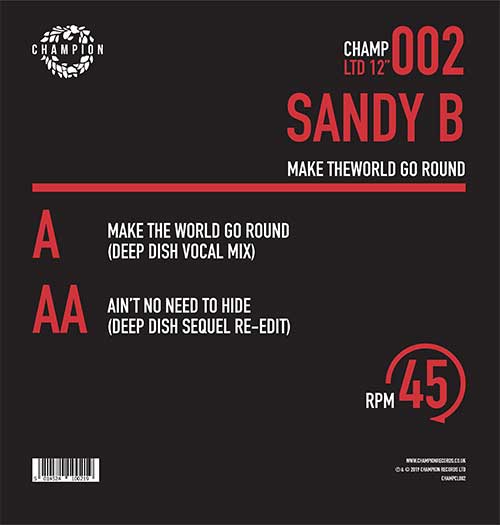 Sandy B - Make The World Go Round