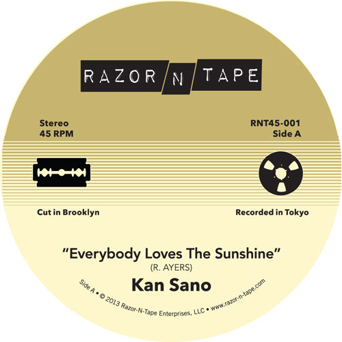 Kan Sano - Everybody Loves / Music Overflow [7" Vinyl]
