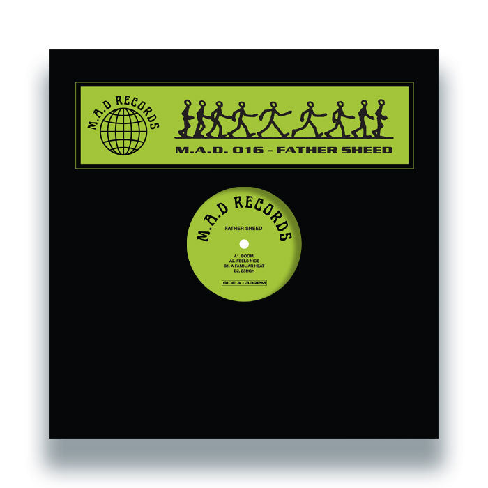Father Sheed - Boom! EP - M.A.D RECORDS 016