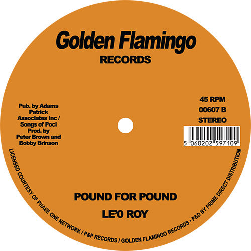 Le'O Roy - Pound For Pound [7" Vinyl]