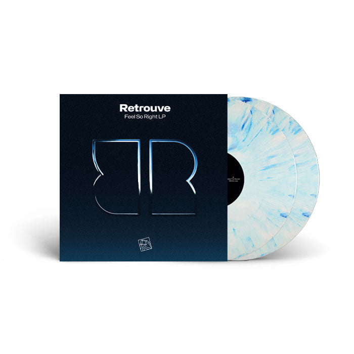 Retrouve - Feel So Right LP [Blue & White Marble Effect Vinyl 2LP]