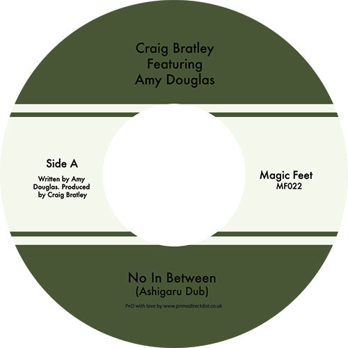 Craig Bratley Featuring Amy Douglas - No In Between [7" Vinyl]