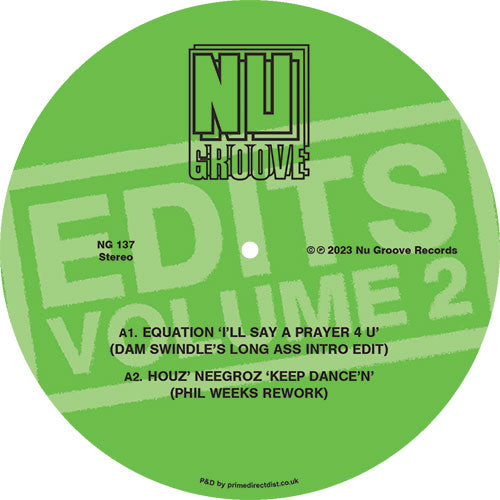 Various Artists - Nu Groove Edits, Vol. 2