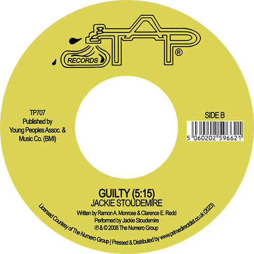 Jackie Stoudemire - Flying High / Guilty [7" Vinyl] (RSD 2023)