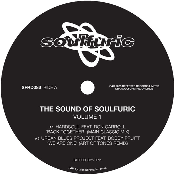 Hardsoul feat Ron Carroll / Urban Blues Project / The Thompson Project & Crackazat / Art Of Tones - The Sound of Soulfuric Volume 1