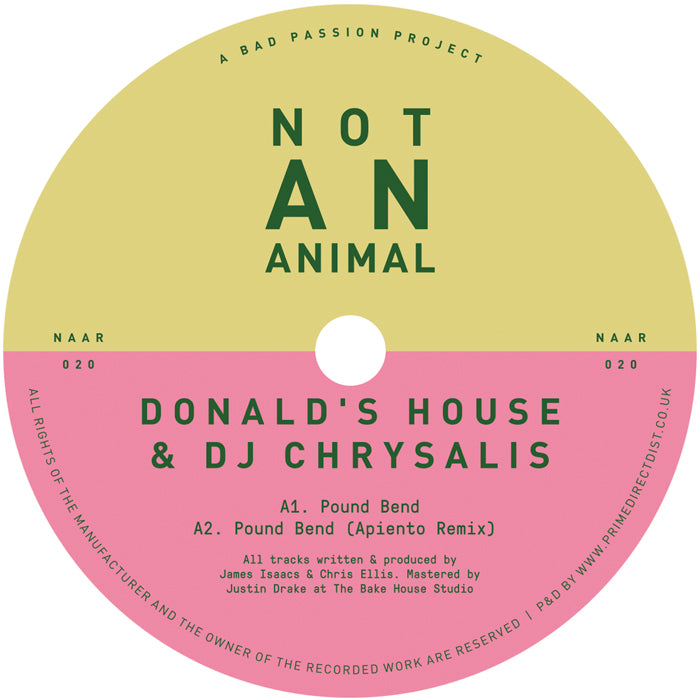 Donald's House & DJ Chrysalis - Pound Bend E.P