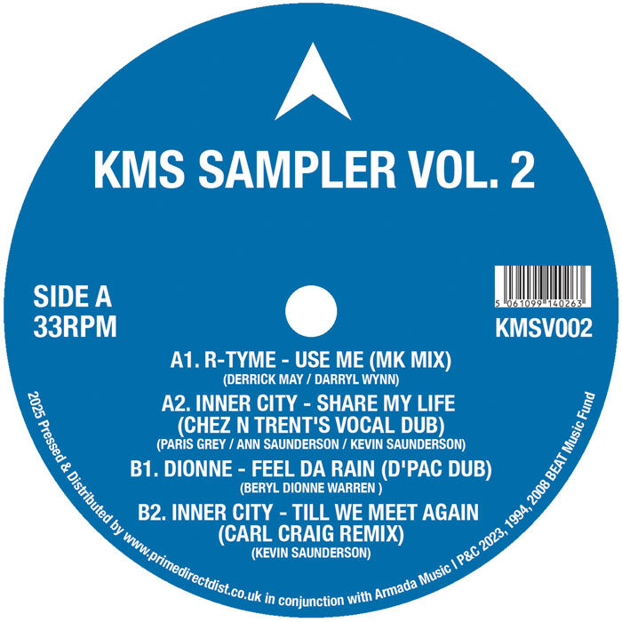 Tyme / Inner City / Chez N Trent / Dionne / D'Pac / Carl Craig - KMS Sampler Vol.2