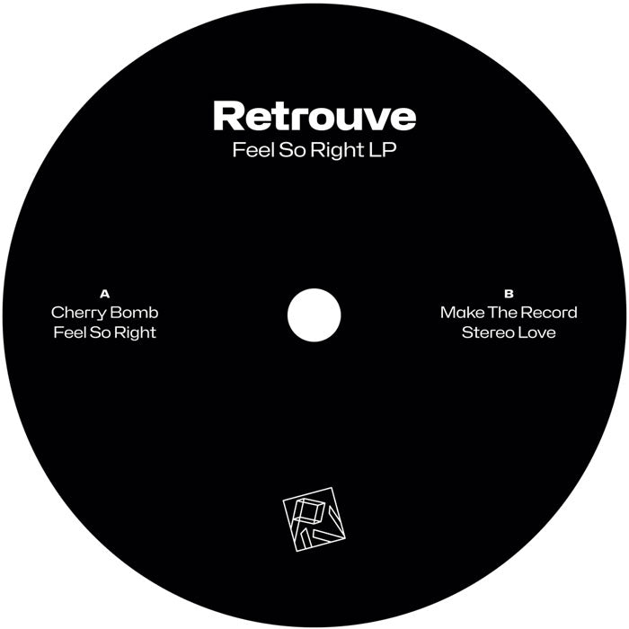 Retrouve - Feel So Right LP [Blue & White Marble Effect Vinyl 2LP]