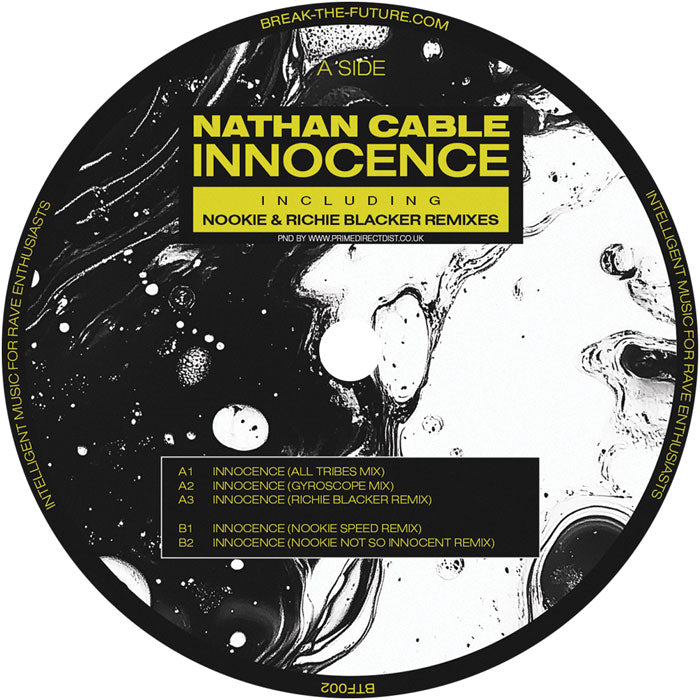 Nathan Cable - Innocence - Remixes [Yellow Vinyl]
