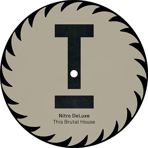 Nitro Deluxe / Mark Knight - This Brutal House [Clear & Red Saw Tooth Shaped Splatter Vinyl]