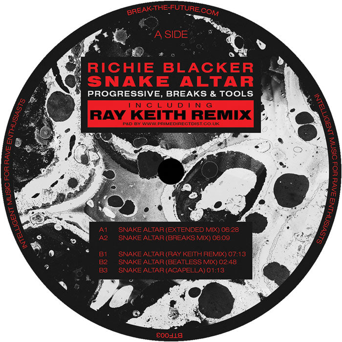 Richie Blacker - Snake Altar [Red Vinyl]