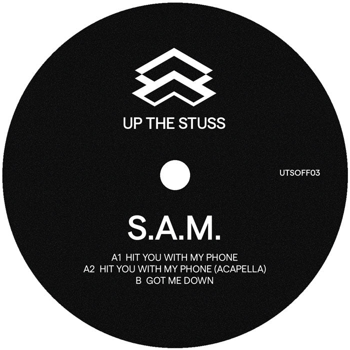 S.A.M. - Hit You With My Phone [White LP]