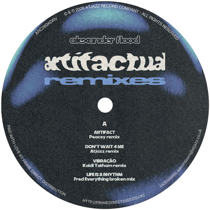 Alexander Flood - Artifactual Remixes [Cyan Blue]