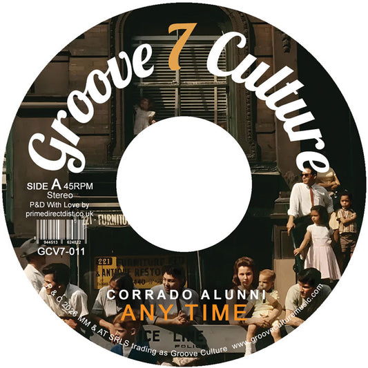 Corrado Alunni - Any Time / Soul Groove [7" Vinyl]