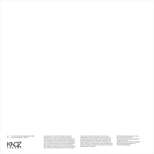 Kerri Chandler & Dennis Quin Featuring Troy Denari - You Are In My System