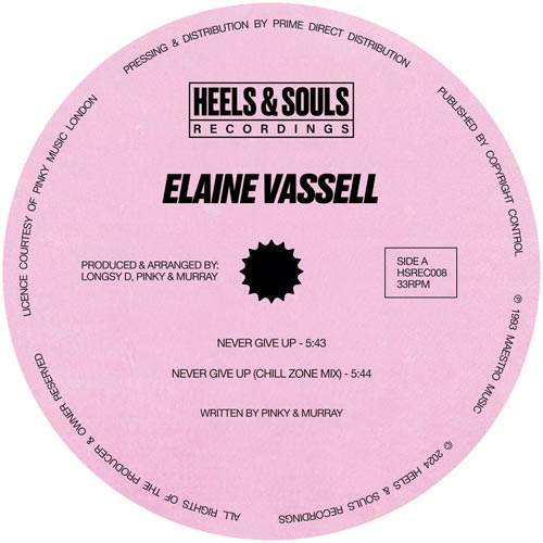 Elaine Vassell / 3rd Zone - Never Give Up / You Stole My Heart