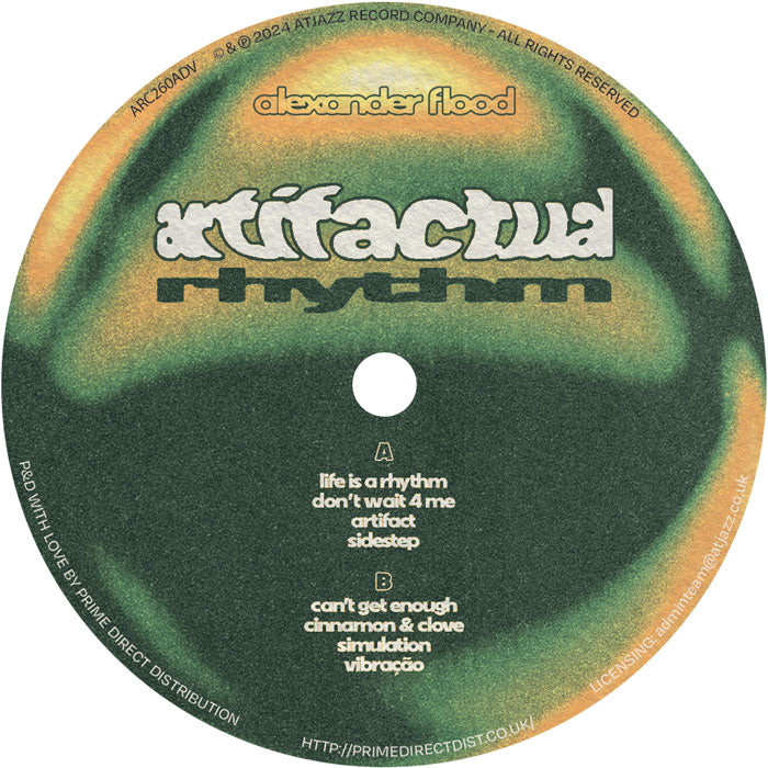 Alexander Flood - Artifactual Rhythm [Green Vinyl]
