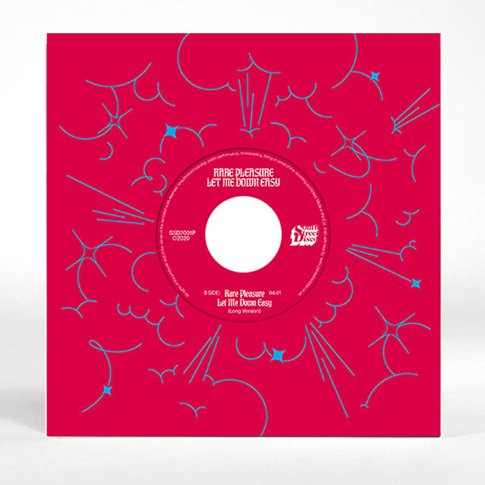 Rare Pleasure - Let Me Down Easy [7" Red Vinyl]