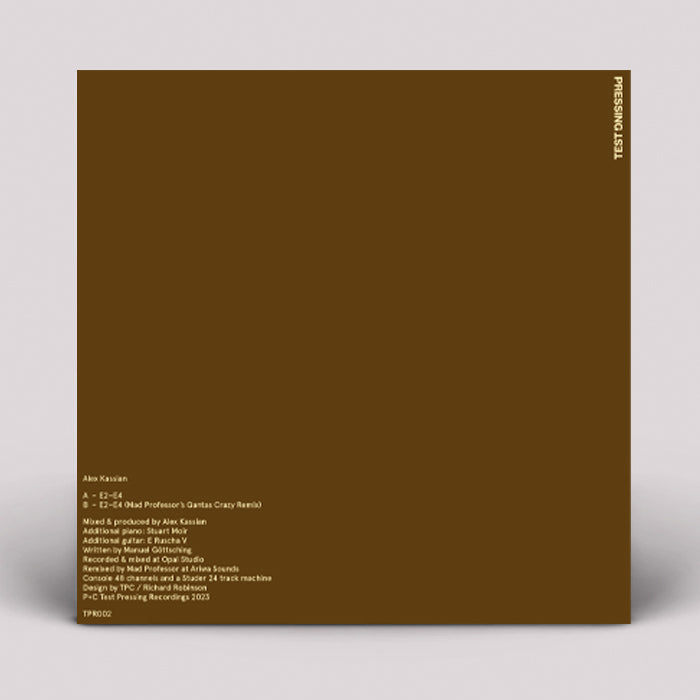 Alex Kassian - E2–E4 (With Mad Professor Remix)