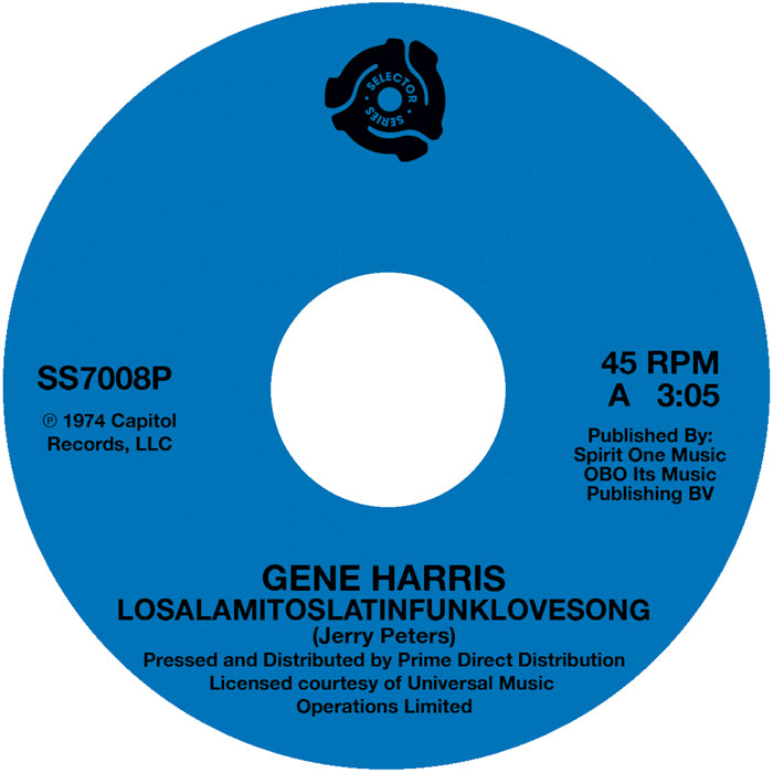 Gene Harris - Losalamitoslatinfunklovesong / Summer (The First Time) [7" Vinyl]