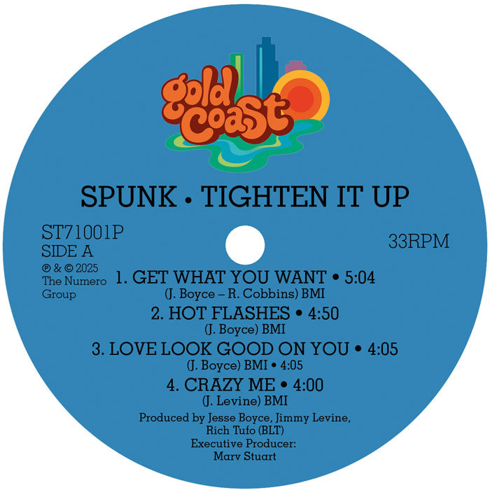 Spunk - Tighten It Up [Transparent Red Vinyl]