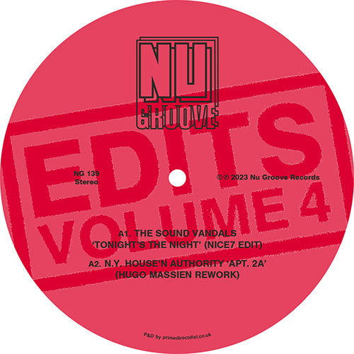 Various Artists - Nu Groove Edits, Vol. 4