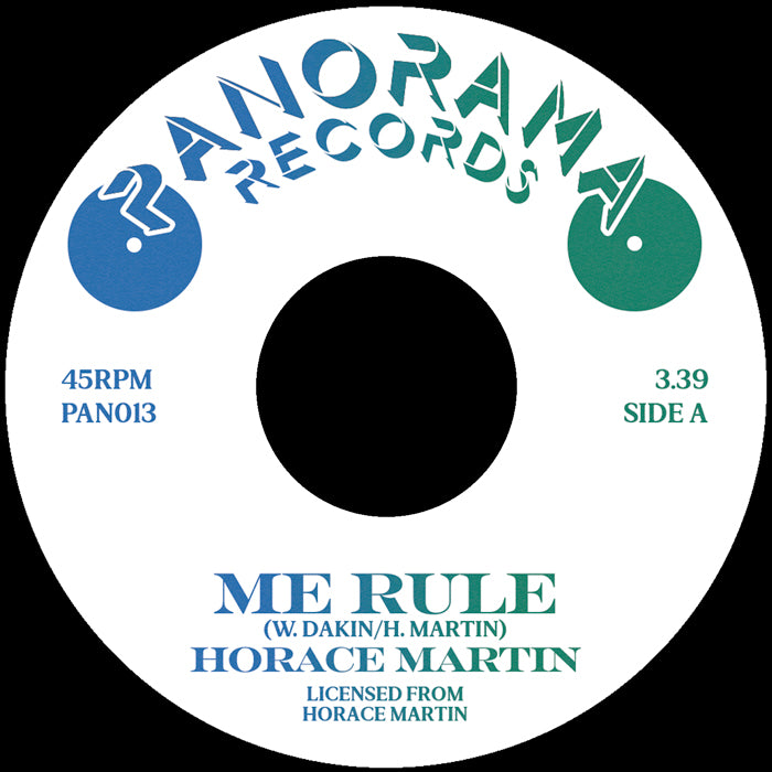 Horace Martin / Prince Huntly - Me Rule [7" Vinyl]