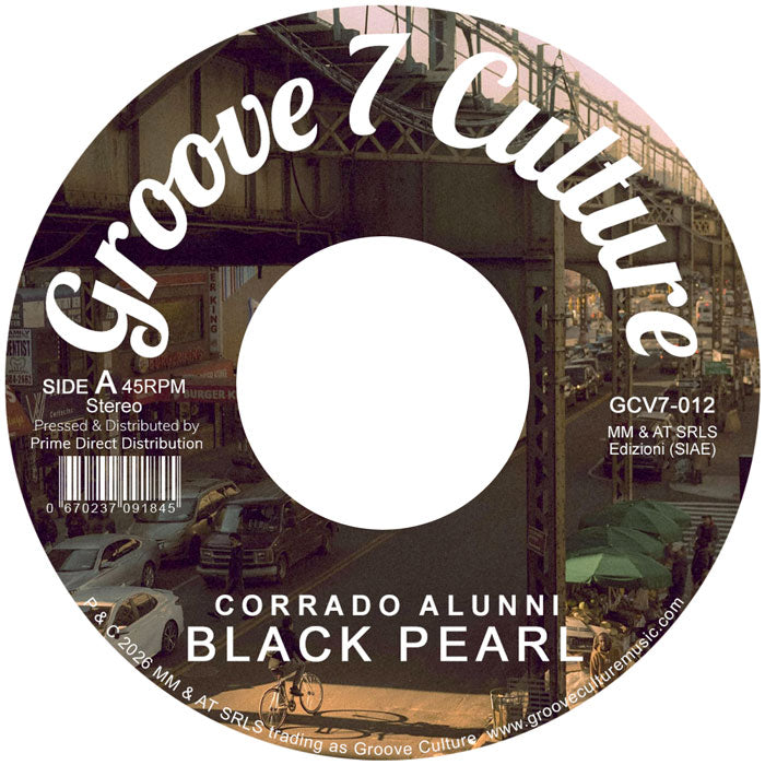 Corrado Alunni - Black Pearl / Turn It On [7" Vinyl]