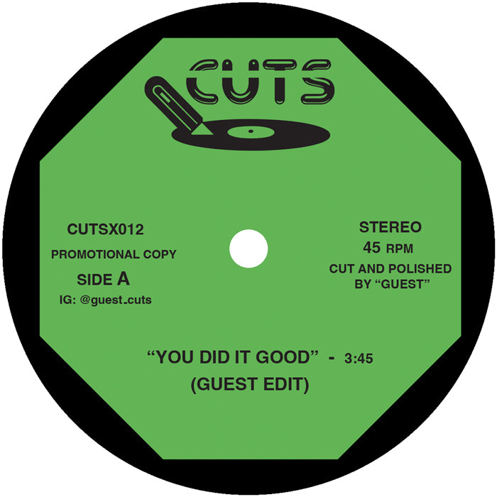 GUEST - GUEST MINI-EDITS No.8 [7" Vinyl]