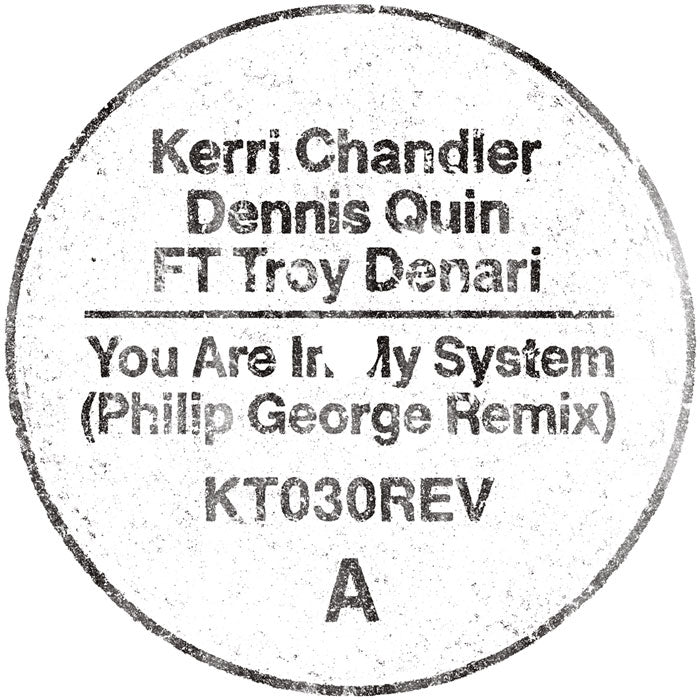 Kerri Chandler & Dennis Quin Featuring Troy Denari - You Are In My System (Philip George Remix)