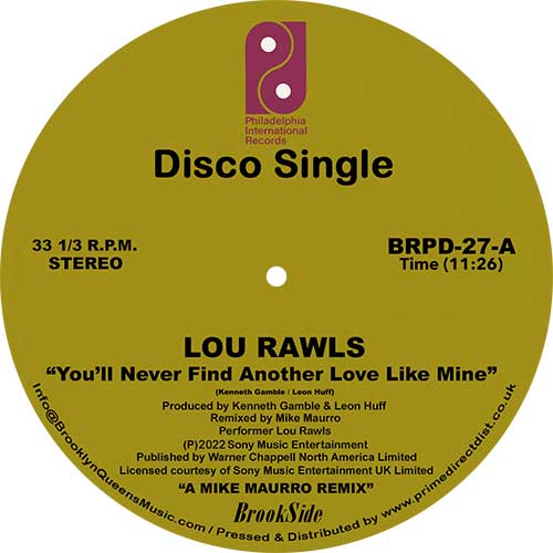 Lou Rawls - You'll Never Find Another Love Like Mine / See You When I Git There