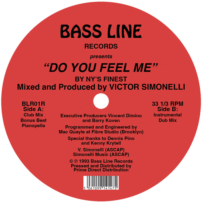 NY’s Finest - Do You Feel Me [Red Vinyl]