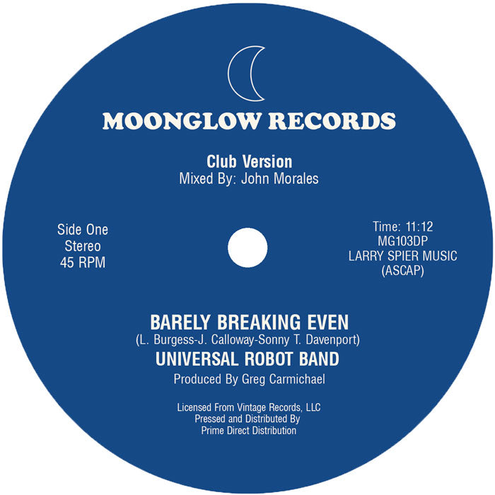 Universal Robot Band - Barely Breaking Even (RSD 2026)