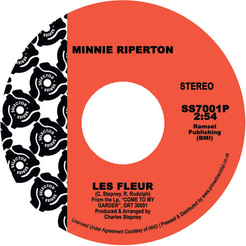 Minnie Riperton - Les Fleur / Oh By The Way [Purple 7" Vinyl]