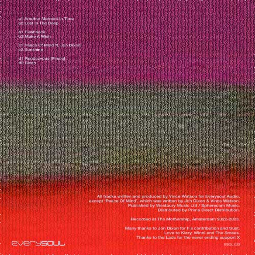 Vince Watson - Another Moment In Time 2LP