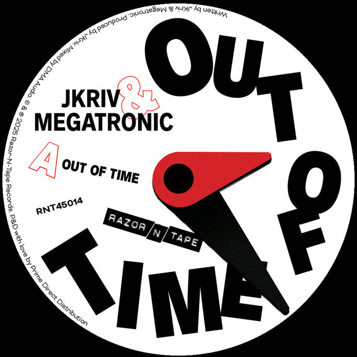 JKriv & Megatronic - Out of Time [7" Vinyl]