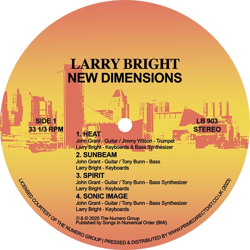 Larry Bright - New Dimensions (RSD 2023)