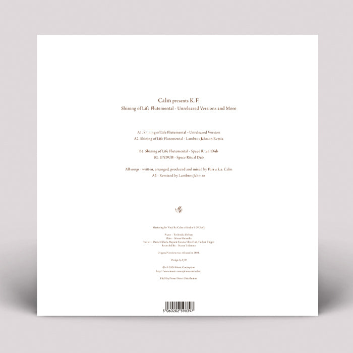 Calm presents K.F - Shining of Life Flutemental Unreleased Mixes