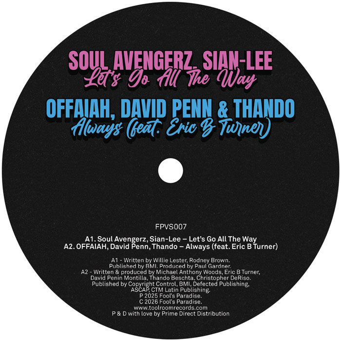 Soul Avengerz / Offaiah / David Penn - Fool’s Paradise Sampler Vol. 7