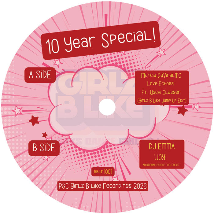 Marcia DaVinylMC / DJ Emma - Love Echoes / Joy [7" Vinyl]