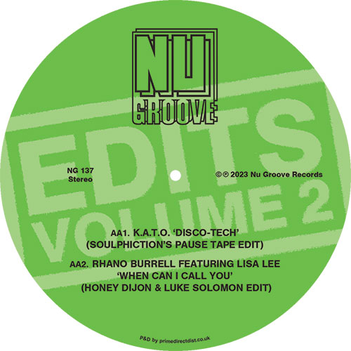 Various Artists - Nu Groove Edits, Vol. 2