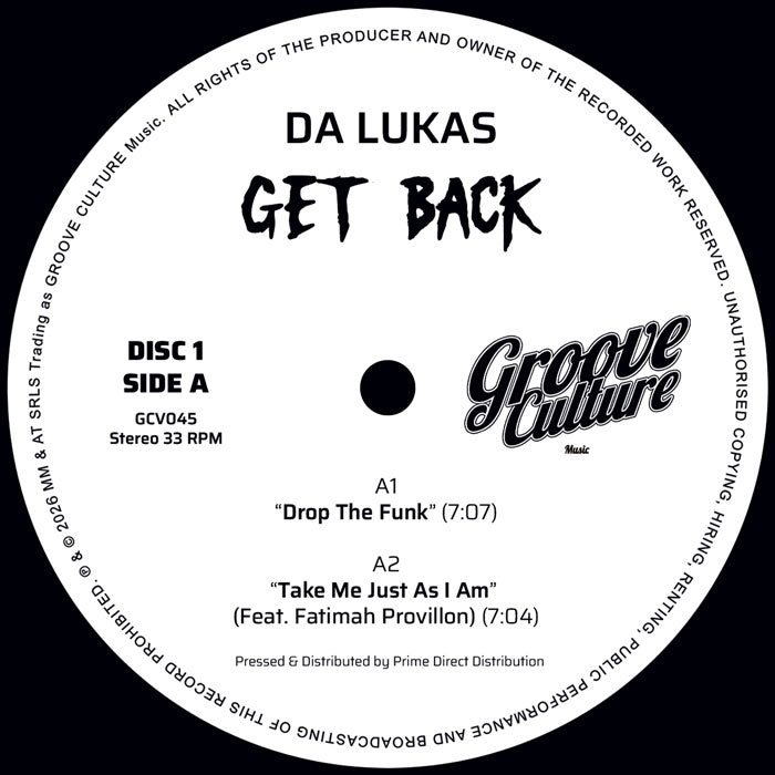 Da Lukas - Get Back [2LP]