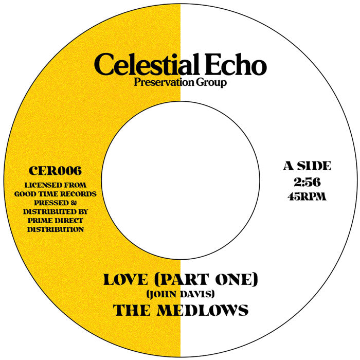 The Medlows - Love (Part One) (w/ Admin Edit) [7" Vinyl]